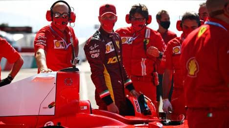 Mick Schumacher durfte in Mugello im Auto seines Vaters von 2004 fahren