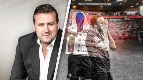 SPORT1-Chefredakteur Pit Gottschalk (l.) hält ein Abstiegszenario auch bei einem Saisonabbruch für unausweichlich