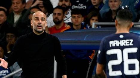 Pep Guardiola muss das Aus verkraften