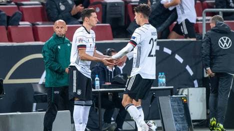 Julian Draxler und Kai Havertz stehen in der Startelf der deutschen Nationalmannschaft gegen Israel
