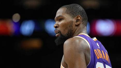 Kevin Durant verletzte sich gegen Houston am Knöchel