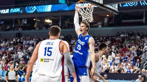 Lauri Markkanen schlug Serbien