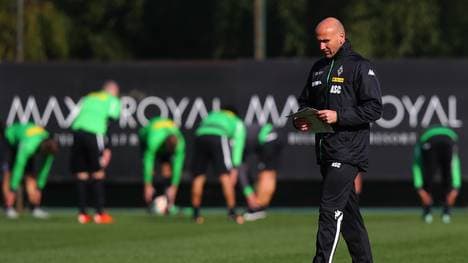 Andre Schubert führte Gladbach im Vorjahr auf Rang vier