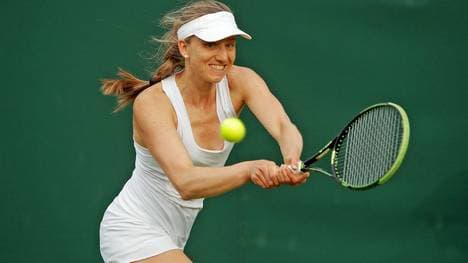 Mona Barthel bei Wimbledon 2016