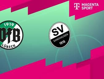 VfB Lübeck - SV Sandhausen: Tore und Highlights | 3. Liga