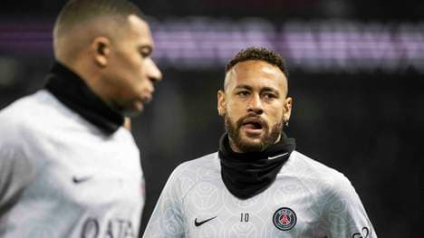 Waren nicht immer beste Freunde: Neymar und Kylian Mbappé.