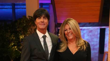 Joachim Löw bei der Preisverleihung mit seiner Frau Daniela