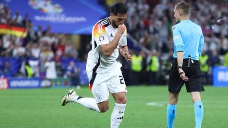 Emre Can schoss das 5:1 für Deutschland gegen Schottland