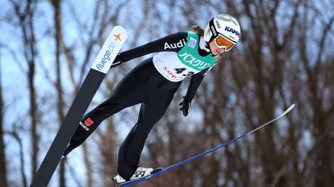 Juliane Seyfarth war in Oberstdorf als Achte beste Deutsche
