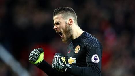 David De Gea steht noch bis 2019 bei United unter Vertrag