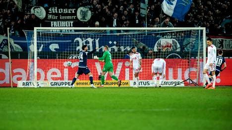 Der 1. FC Köln fängt sich ein bitteres Gegentor ein