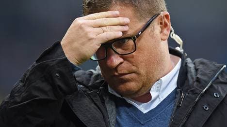 Gladbachs Sportdirektor Max Eberl ärgert sich über die verpassten Chancen auf den ersten Champions-League-Sieg