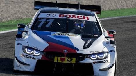 Marco Wittmann startet beim letzten Rennen der DTM-Saison 2018 von der Pole