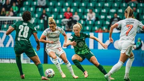 Umkämpftes Topspiel in Wolfsburg