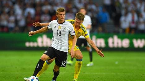 Toni Kroos bereitete gegen Ukraine das 1:0 vor