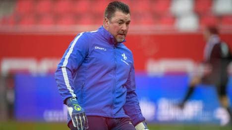 Dimo Wache arbeitet seit 2013 als Torwarttrainer der Lilien