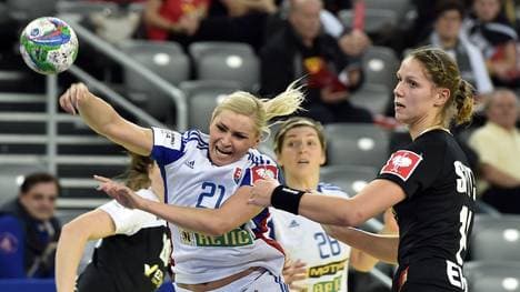 Xenia Smits (r.) war beste deutsche Werferin