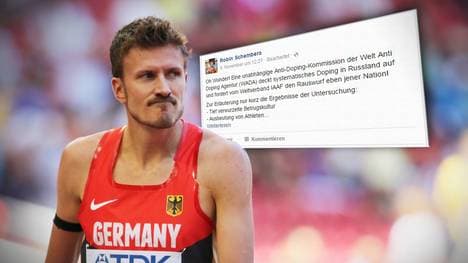 Robin Schembera wütend über Doping-Skandal in Russland / Leichtathletik