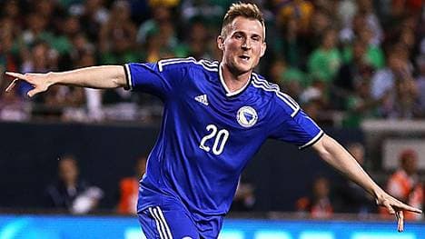 Izet Hajrovic schied bei der WM mit Bosnien in der Vorrunde aus