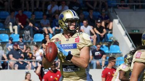 Trenton Norvell will mit den Dresden Monarchs gegen Kiel unbedingt gewinnen