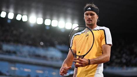 Alexander Zverev beendet ein Interview in Eigenregie