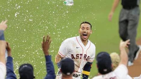 Carlos Correa wahrt den Astros die Möglichkeit auf die World Series