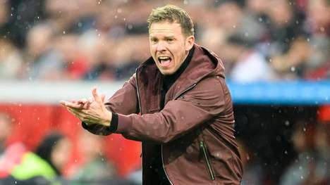 Julian Nagelsmann hat seine Mannschaft nach der Niederlage gegen Leverkusen kritisiert