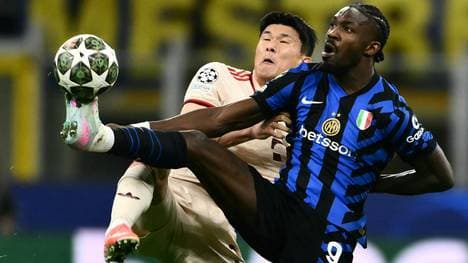 Kim im Zweikampf mit Inters Marcus Thuram 