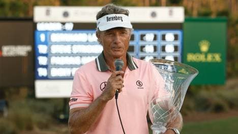Bernhard Langer stellt den Sieg-Rekord von Hale Irwin ein