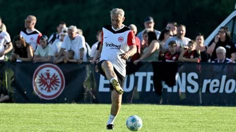 Körbel spielt noch für die Traditionsmannschaft der SGE