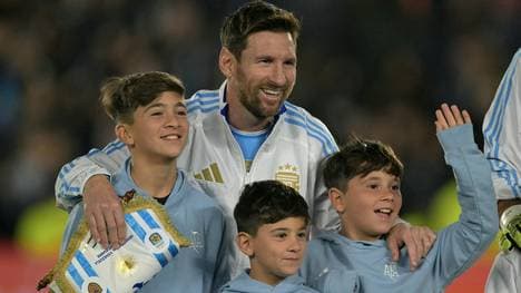 Lionel Messi wird vor dem Heimspiel emotional