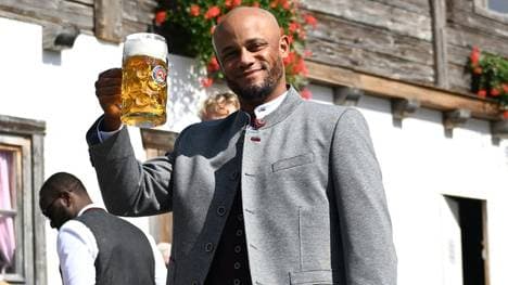 Vincent Kompany auf dem Oktoberfest