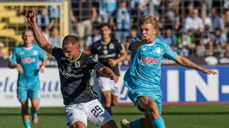 Hennes Behrens (r.) noch im Hoffenheimer Trikot 