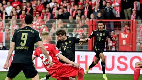 Die Bayern gewinnen gegen Union mit 5:2