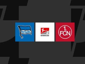 2. Bundesliga heute: Hertha gegen Nürnberg