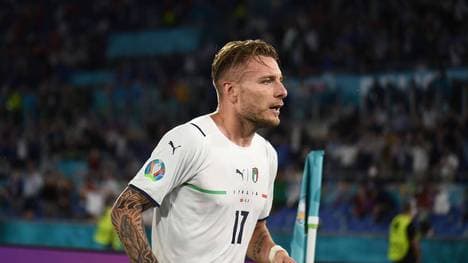 Ciro Immobile traf bei Italiens Auftaktsieg gegen die Türkei