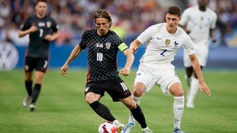 Luka Modric sorgt gegen Frankreich für das goldene Tor