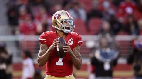 Colin Kaepernick spielte zuletzt für die San Francisco 49ers