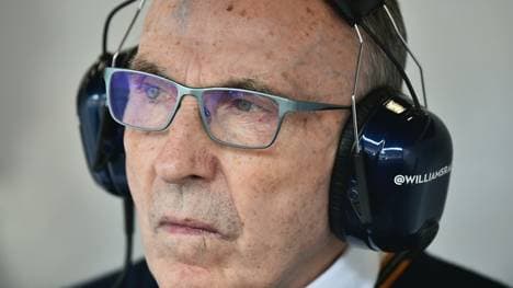 Aus dem Krankenhaus entlassen: Frank Williams