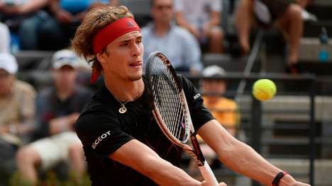 Alexander Zverev spielte bisher eine gute Sandplatzsaison