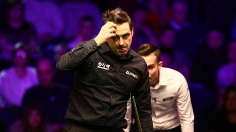 Snooker-Superstar Ronnie O'Sullivan scheitert bei der WM vorzeitig an Anthony McGill