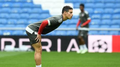 James ist von Real Madrid an Bayern München ausgeliehen