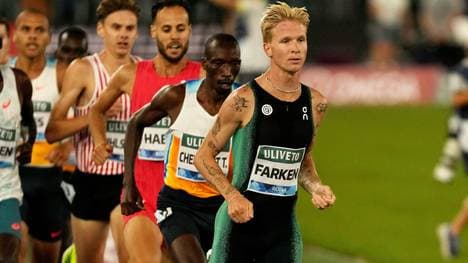 Robert Farken (vorne) in Rom