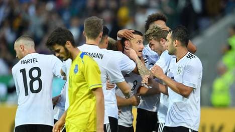 Maximilian Eggestein (Nr. 8) erzielte das Siegtor