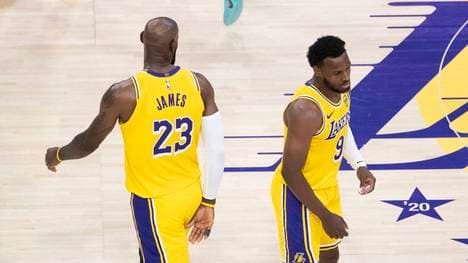 LeBron und Bronny James sorgten für einen besonderen Moment