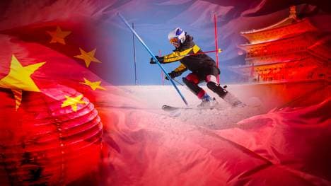 China baut in Garmisch sein Ski-Olmypiateam für Peking 2022 auf