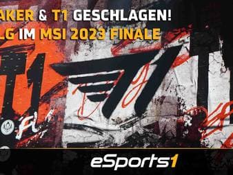 Nach einer mehr als spannenden Partie setzt sich LPL-Nummer zwei BLG gegen Rekordweltmeister T1 und dessen Superstar Lee "Faker" Sang-hyeok durch und steht somit im Finale des Mid-Season Invitationals 2023.