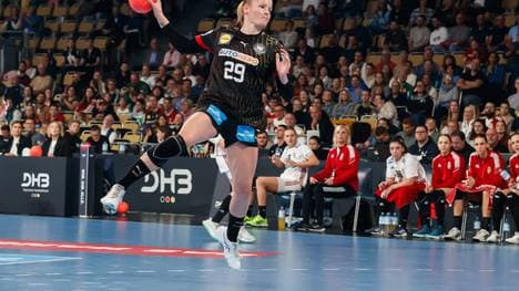 Antje Döll bestritt bislang 61 Spiele im DHB-Trikot