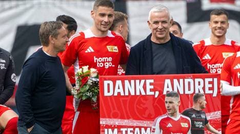 Manager Horst Heldt und Präsident Dirk Zingler hatten Andrej Ilic eigentlich schon verabschiedet