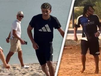 Viele Fußballer nutzen die Feiertage gerne, um ein bisschen Ablenkung vom Sport zu bekommen. Nicht so Lamine Yamal und Jules Kounde. Die beiden Barça-Stars zockten im Urlaub einen drauf.